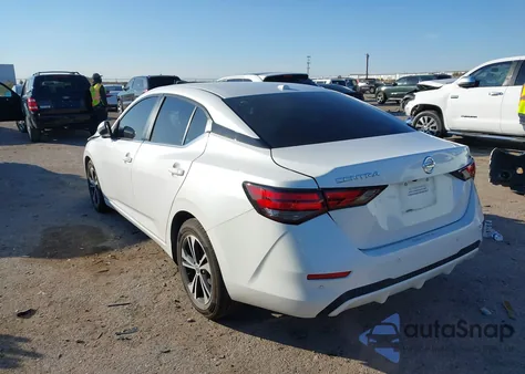 2022 Nissan Sentra Sv z USA, uszkodzony, nr VIN 3N1AB8CV5NY301531